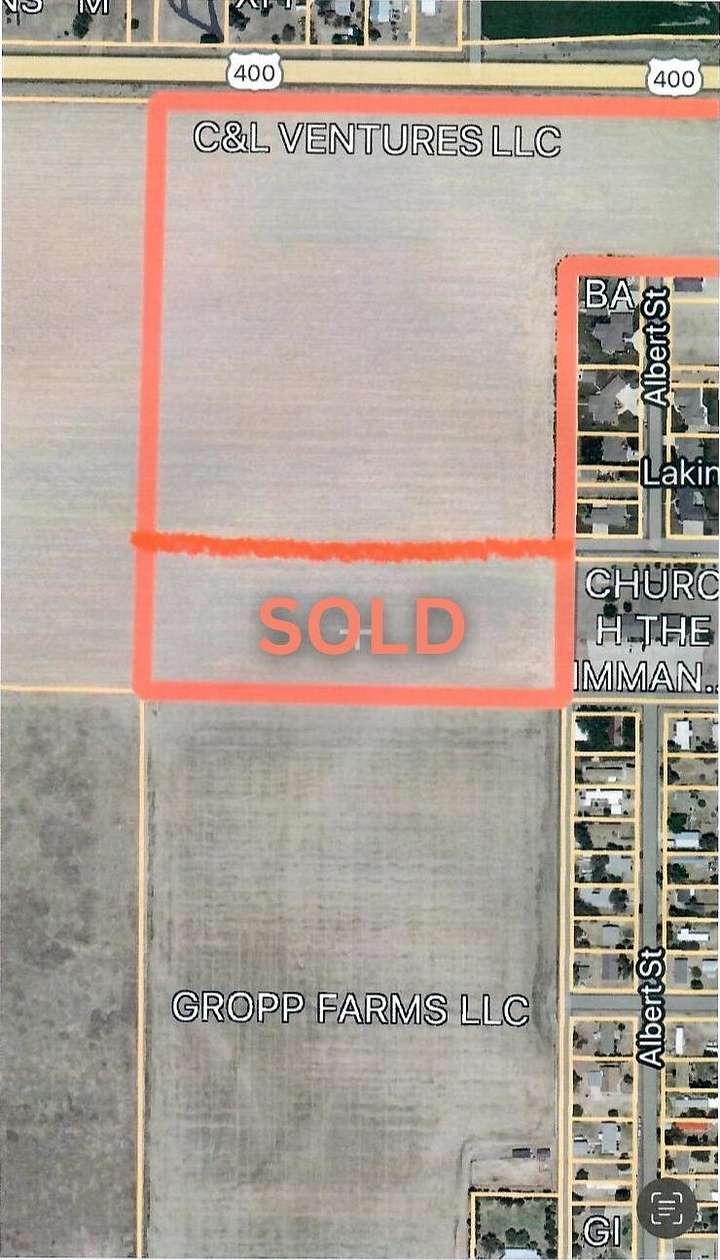 23.7 Acres of Commercial Land for Sale in Lakin, Kansas