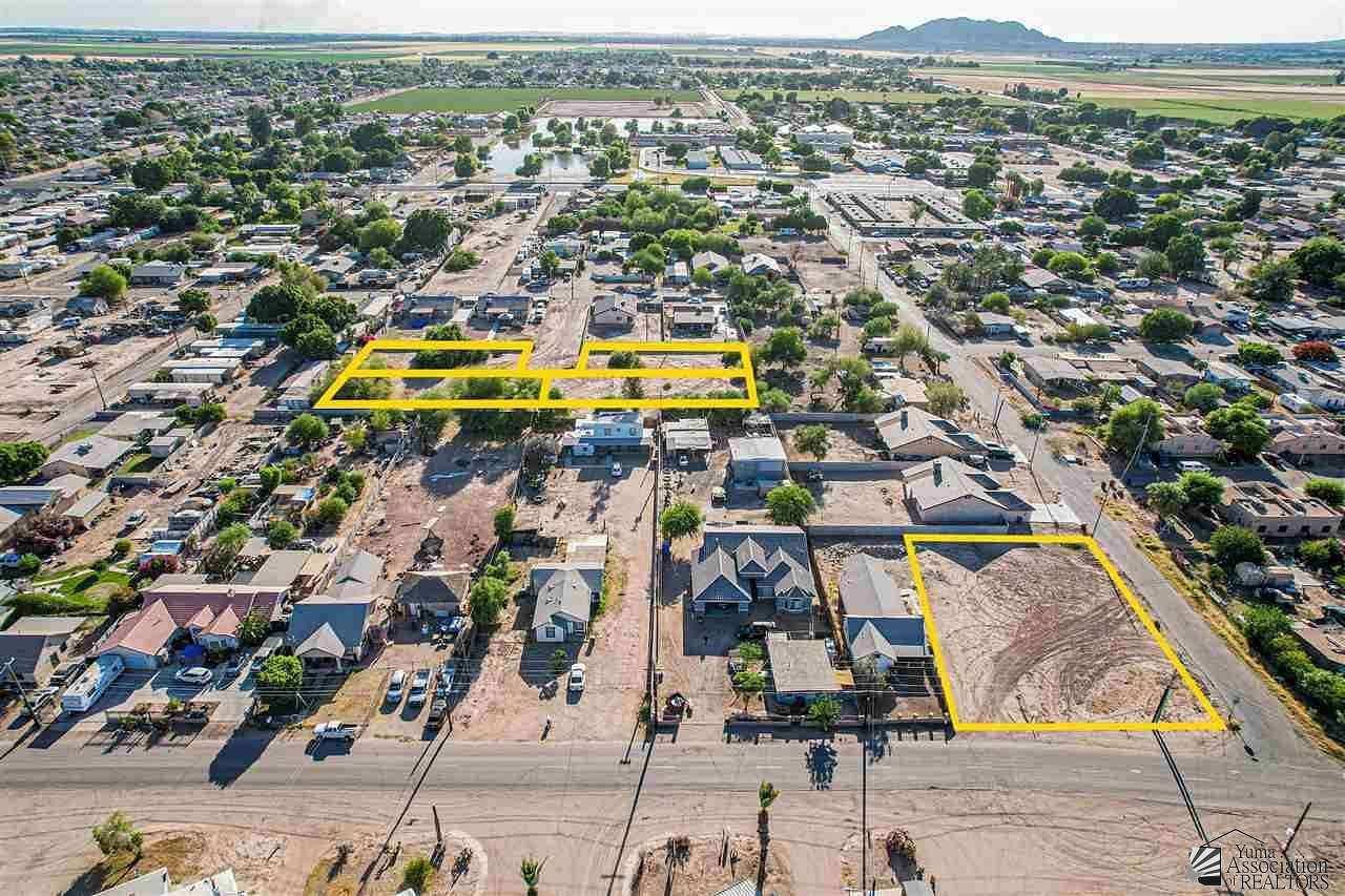 Improved Residential Land for Sale in Yuma, Arizona