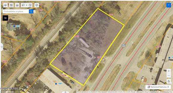 0.97 Acres of Commercial Land for Sale in Goldsboro, North Carolina