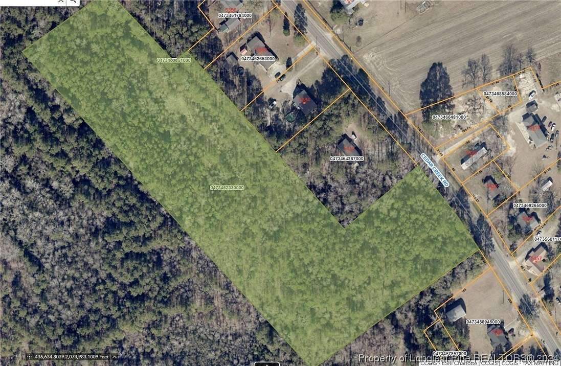 9 Acres of Residential Land for Sale in Fayetteville, North Carolina