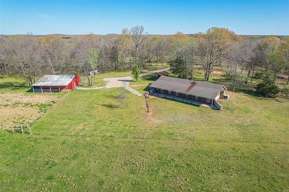 40 Acres of Land with Home for Sale in Doniphan, Missouri