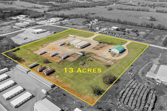 13 Acres of Improved Commercial Land for Sale in Mount Vernon, Missouri
