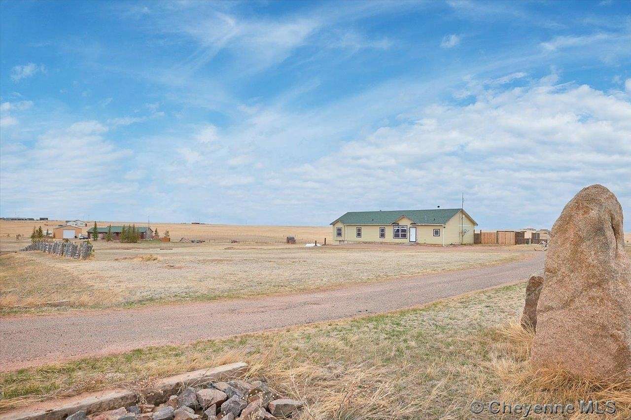4.7 Acres of Land with Home for Sale in Cheyenne, Wyoming
