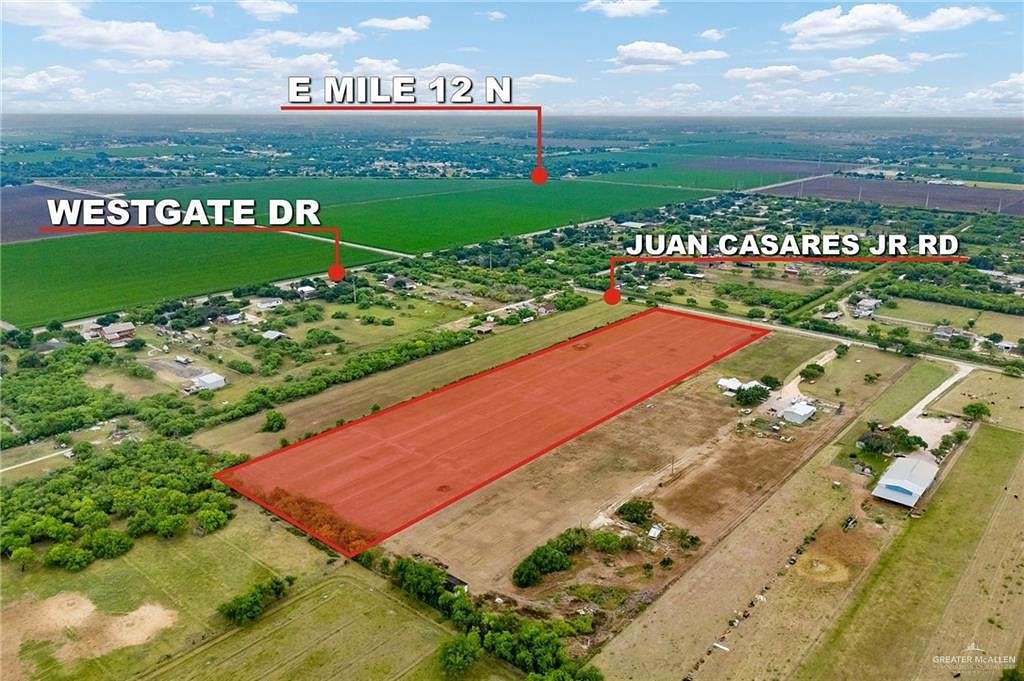 9.8 Acres of Land for Sale in Weslaco, Texas