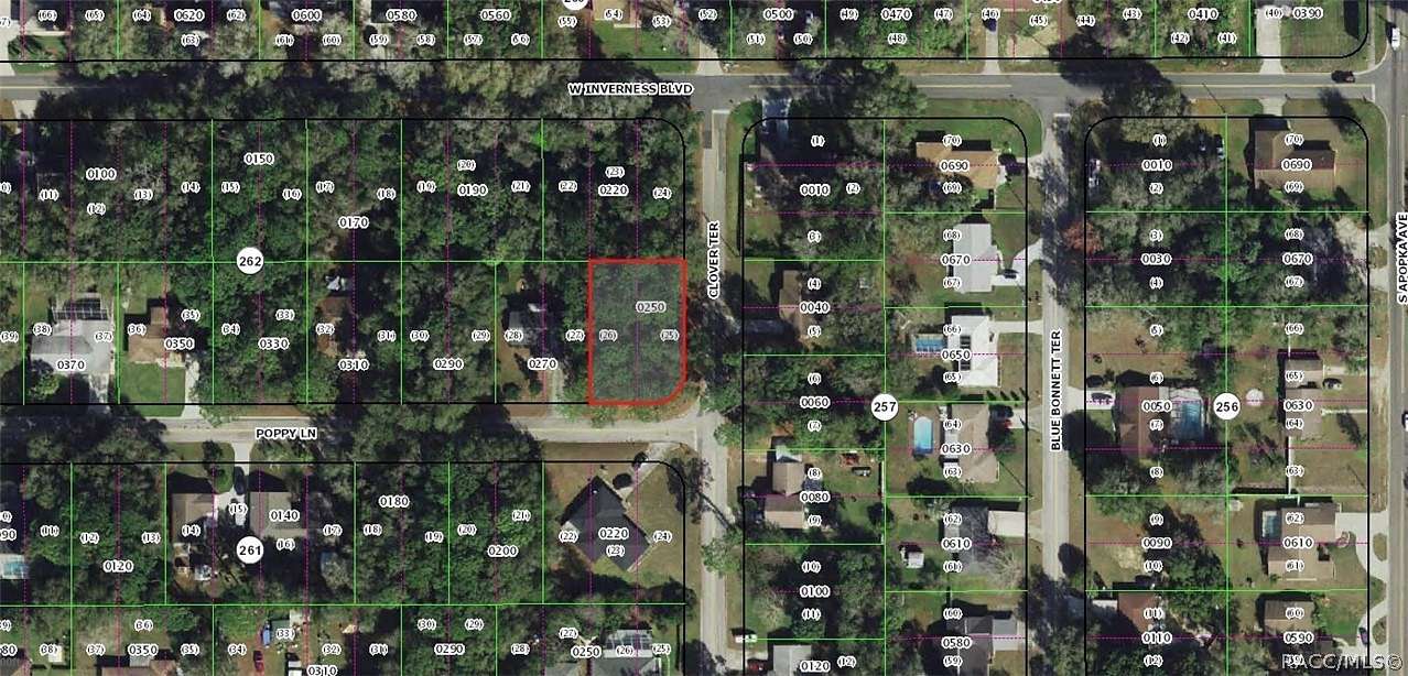 0.22 Acres of Residential Land for Sale in Inverness, Florida