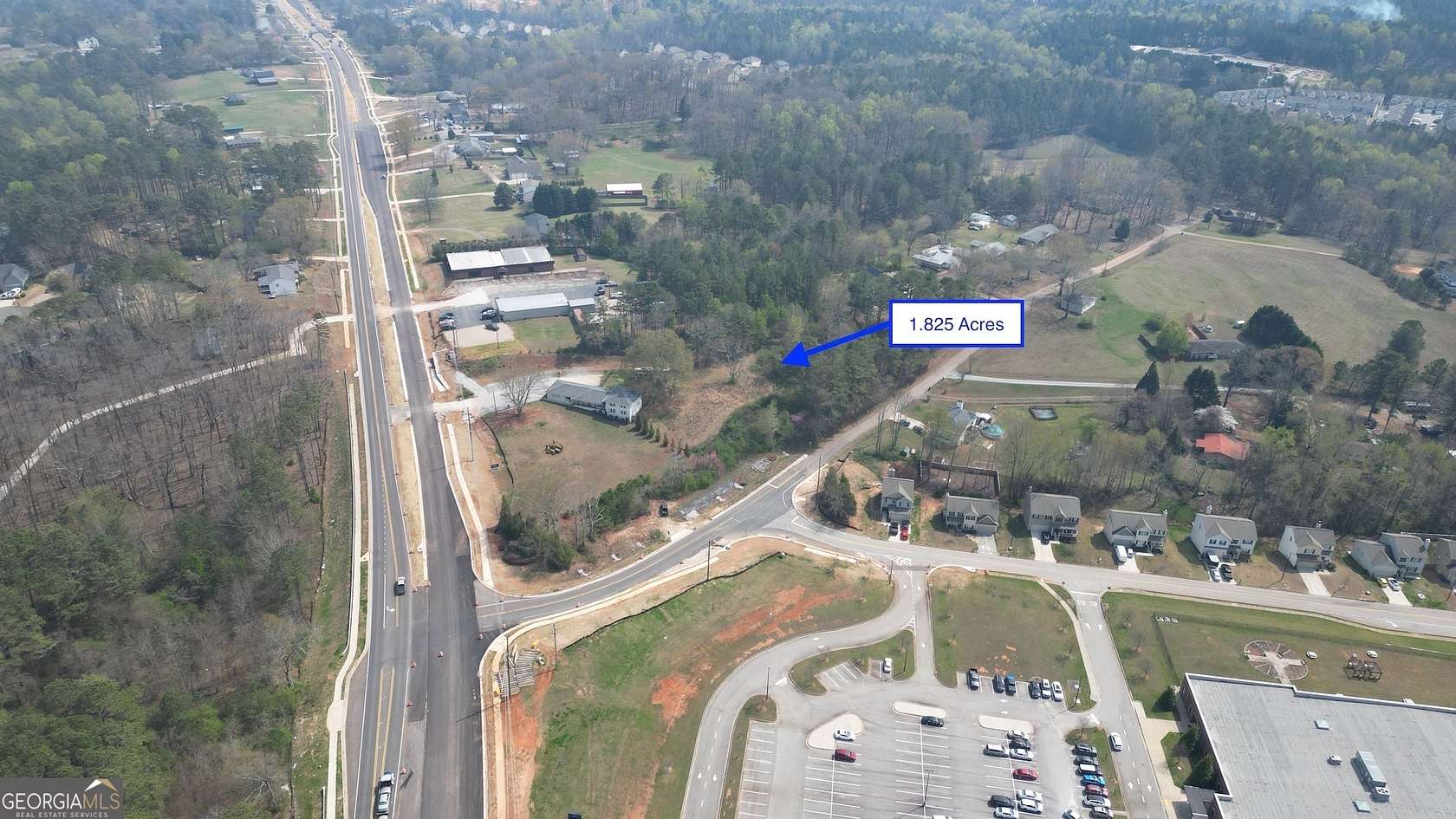 1.825 Acres of Commercial Land for Sale in Dallas, Georgia