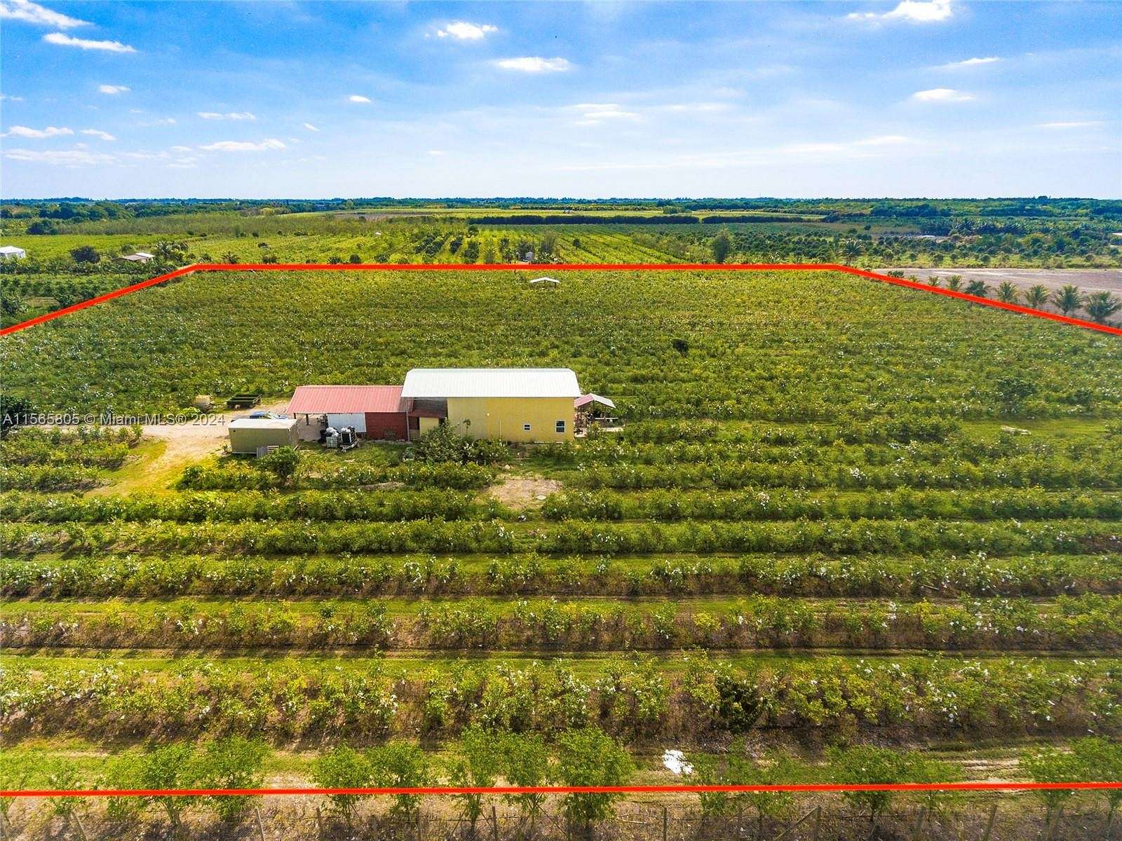 10 Acres of Agricultural Land for Sale in Homestead, Florida