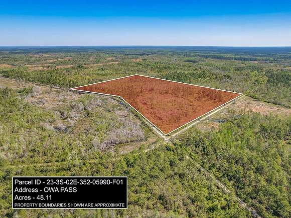 48.1 Acres of Recreational Land for Sale in Crawfordville, Florida