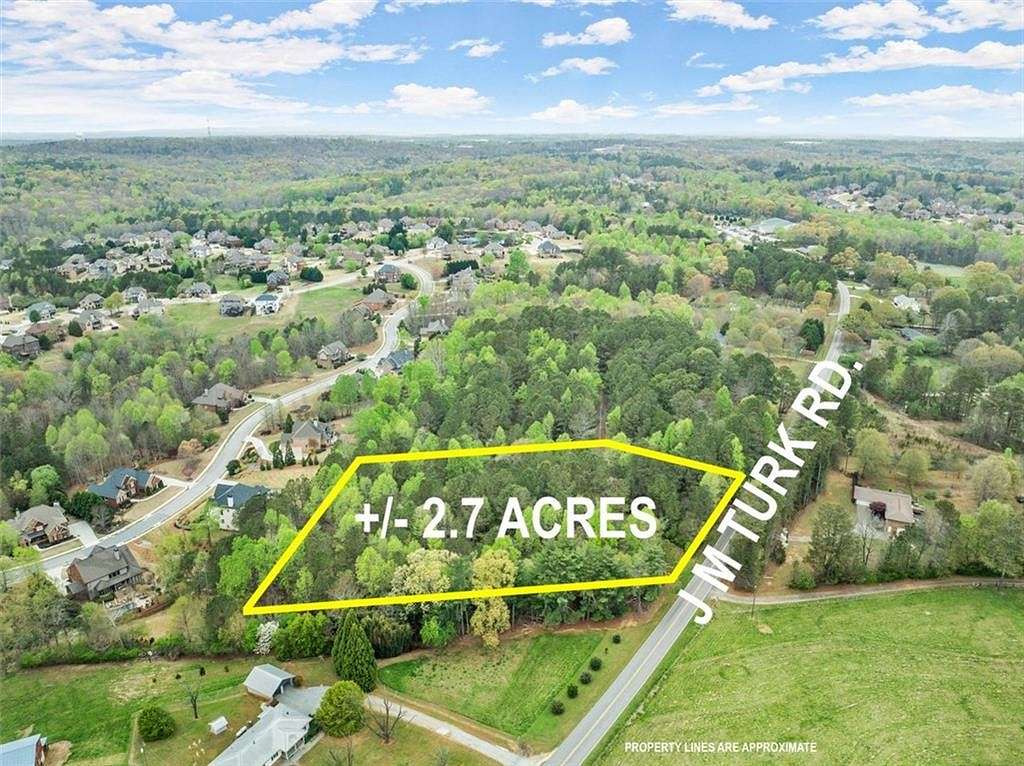 2.7 Acres of Residential Land for Sale in Flowery Branch, Georgia
