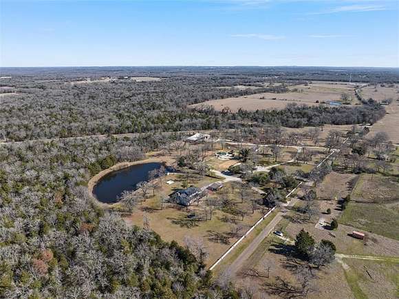 50 Acres of Recreational Land with Home for Sale in Teague, Texas