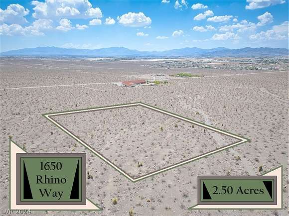 2.5 Acres of Land for Sale in Pahrump, Nevada
