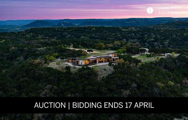 126 Acres of Land with Home for Sale in Center Point, Texas