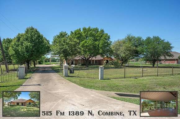2.8 Acres of Residential Land with Home for Sale in Combine, Texas