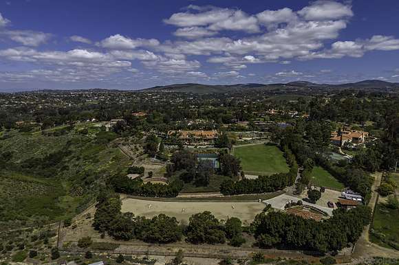 7.1 Acres of Land with Home for Sale in Rancho Santa Fe, California