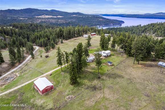 9.1 Acres of Land with Home for Sale in Harrison, Idaho