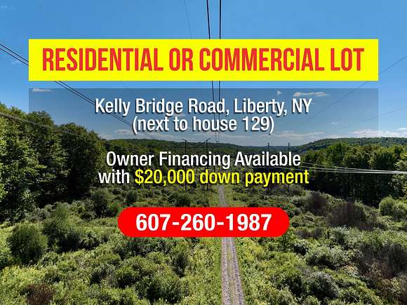11.9 Acres of Mixed-Use Land for Sale in Liberty, New York