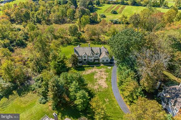 5.9 Acres of Residential Land with Home for Sale in Newtown Square, Pennsylvania