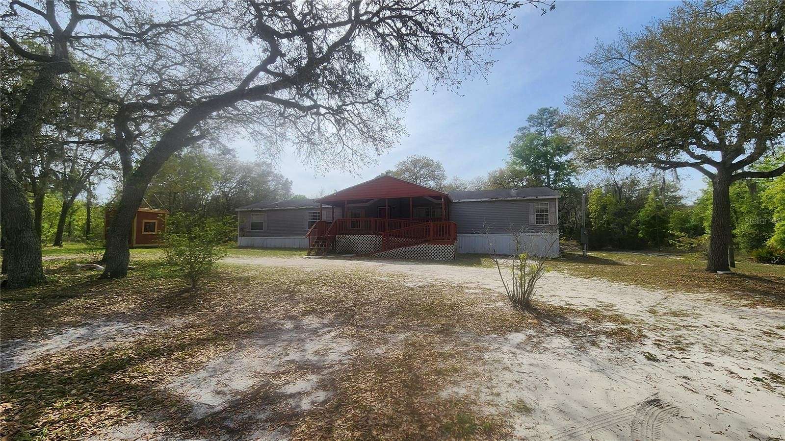 4.5 Acres of Residential Land with Home for Sale in Bronson, Florida
