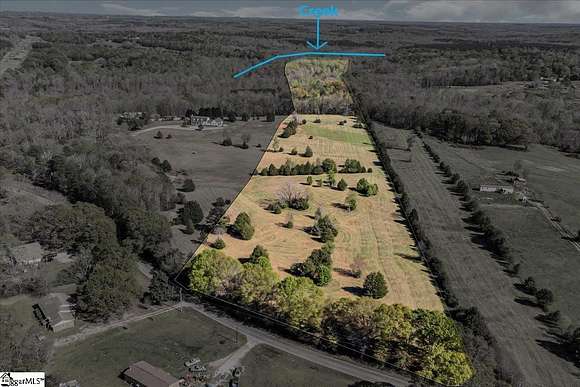 43.1 Acres of Agricultural Land for Sale in Pelzer, South Carolina