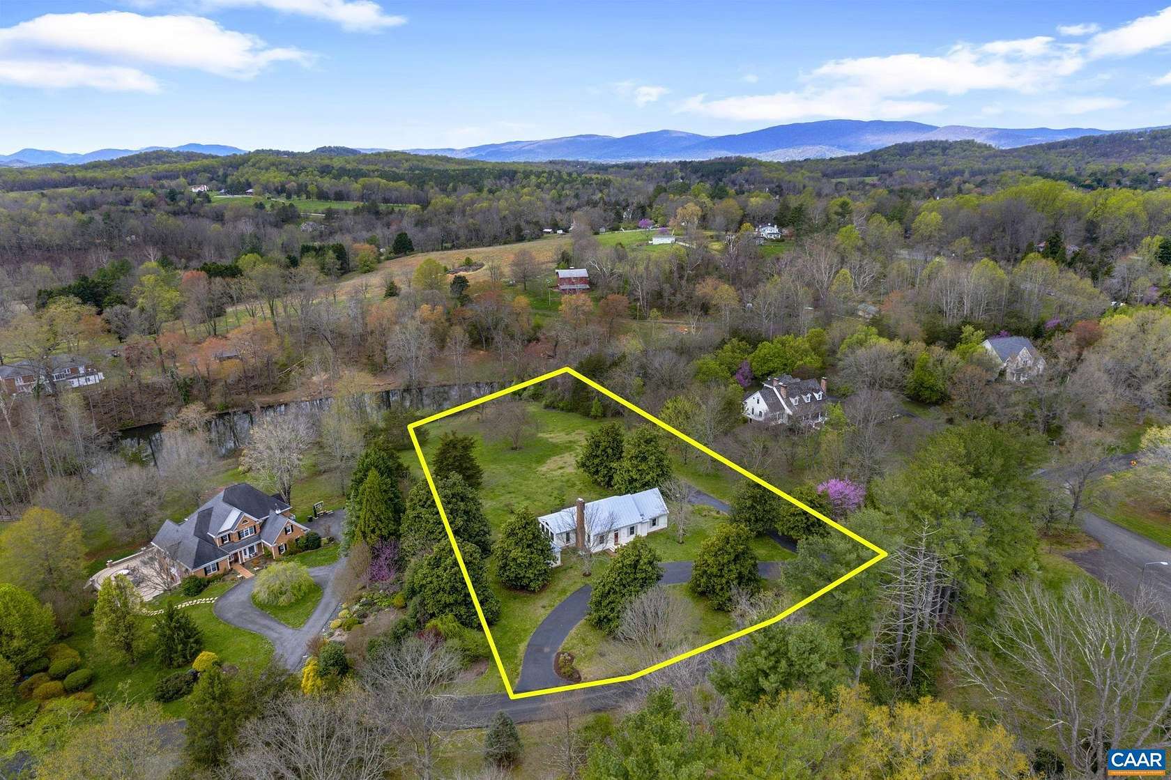 2.3 Acres of Residential Land with Home for Sale in Charlottesville, Virginia