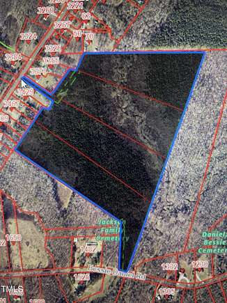 61.4 Acres of Recreational Land for Sale in Roxboro, North Carolina