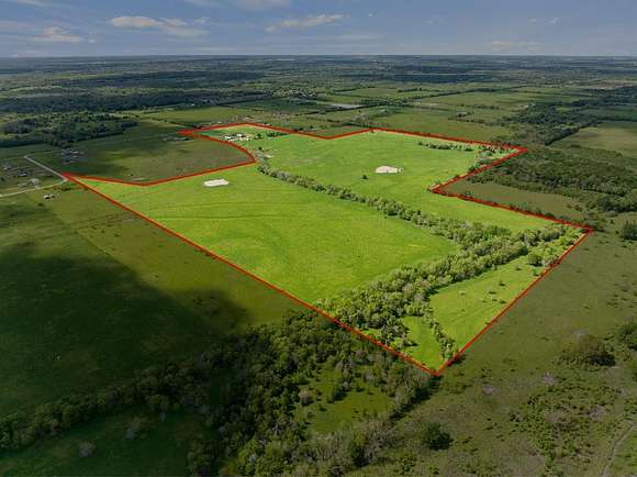 135 Acres of Land with Home for Sale in Quinlan, Texas