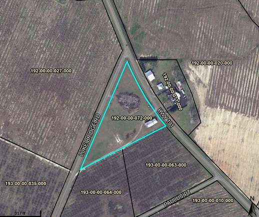 4.3 Acres of Commercial Land for Sale in Johnston, South Carolina