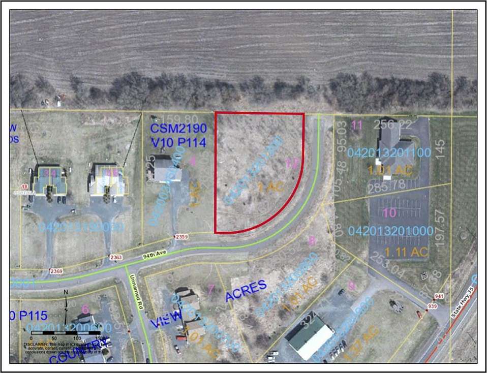 1 Acre of Residential Land for Sale in Osceola, Wisconsin