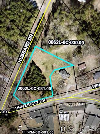 1.8 Acres of Commercial Land for Sale in Lancaster, South Carolina