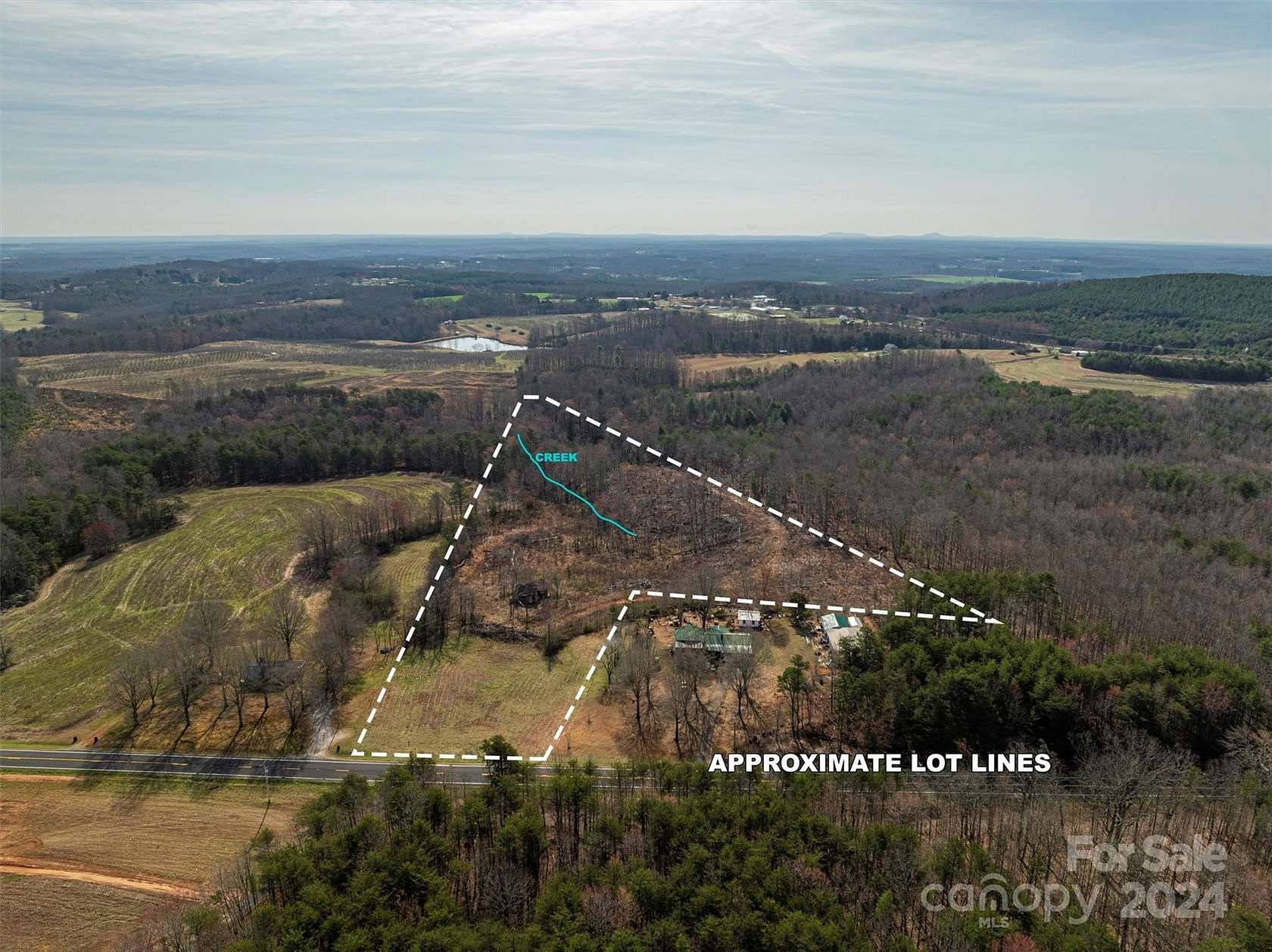11.8 Acres of Land for Sale in Vale, North Carolina