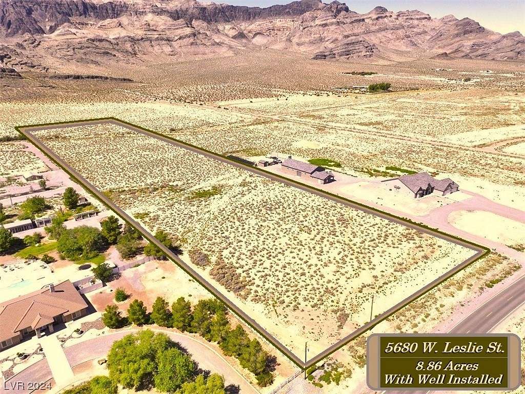 8.9 Acres of Residential Land for Sale in Pahrump, Nevada