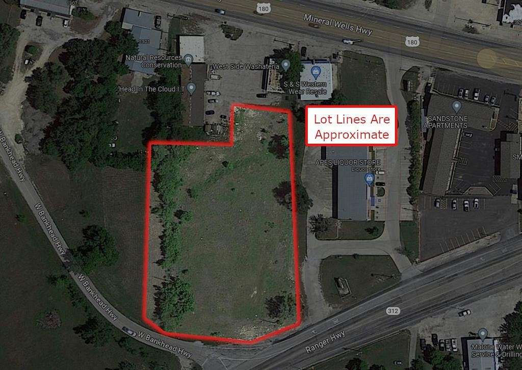 1.712 Acres of Commercial Land for Sale in Weatherford, Texas