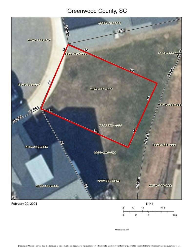 0.04 Acres of Land for Sale in Greenwood, South Carolina