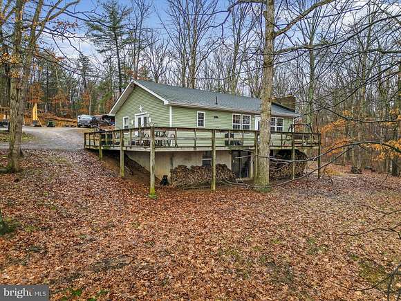 6.5 Acres of Residential Land with Home for Sale in Capon Bridge, West Virginia