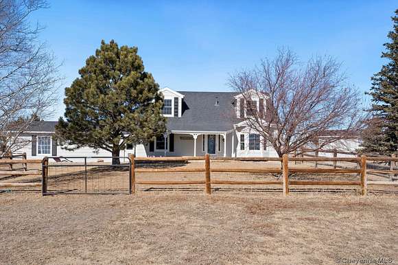 4.6 Acres of Residential Land with Home for Sale in Cheyenne, Wyoming
