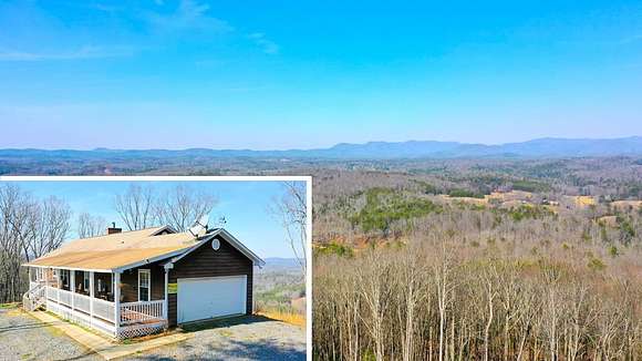 115 Acres of Land with Home for Sale in Murphy, North Carolina