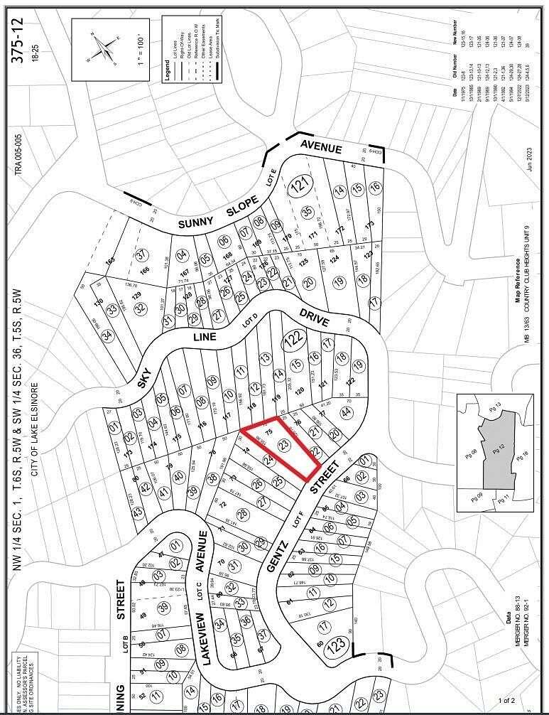 0.171 Acres of Residential Land for Sale in Lake Elsinore, California