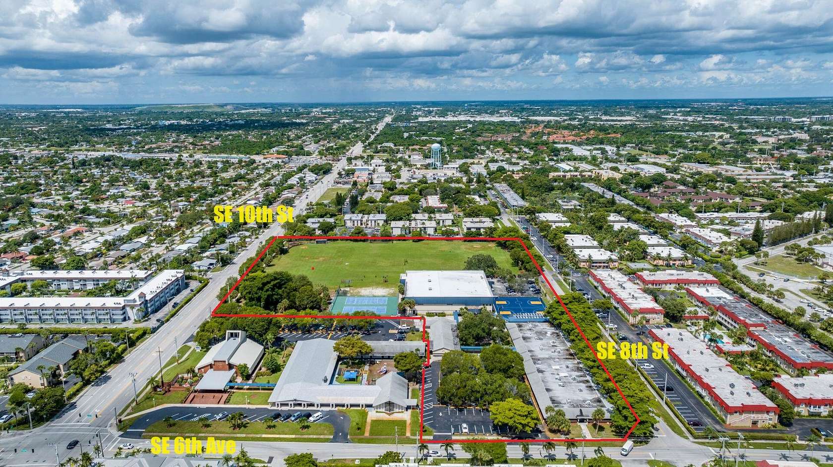 10 Acres of Improved Commercial Land for Sale in Deerfield Beach, Florida