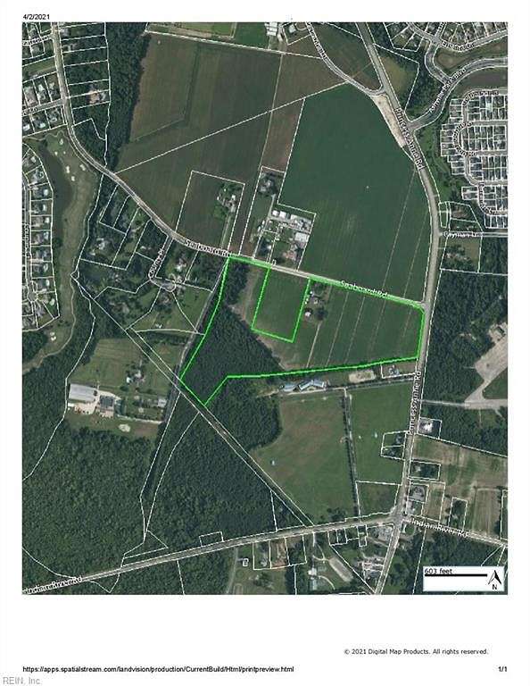 36.796 Acres of Agricultural Land for Sale in Virginia Beach, Virginia