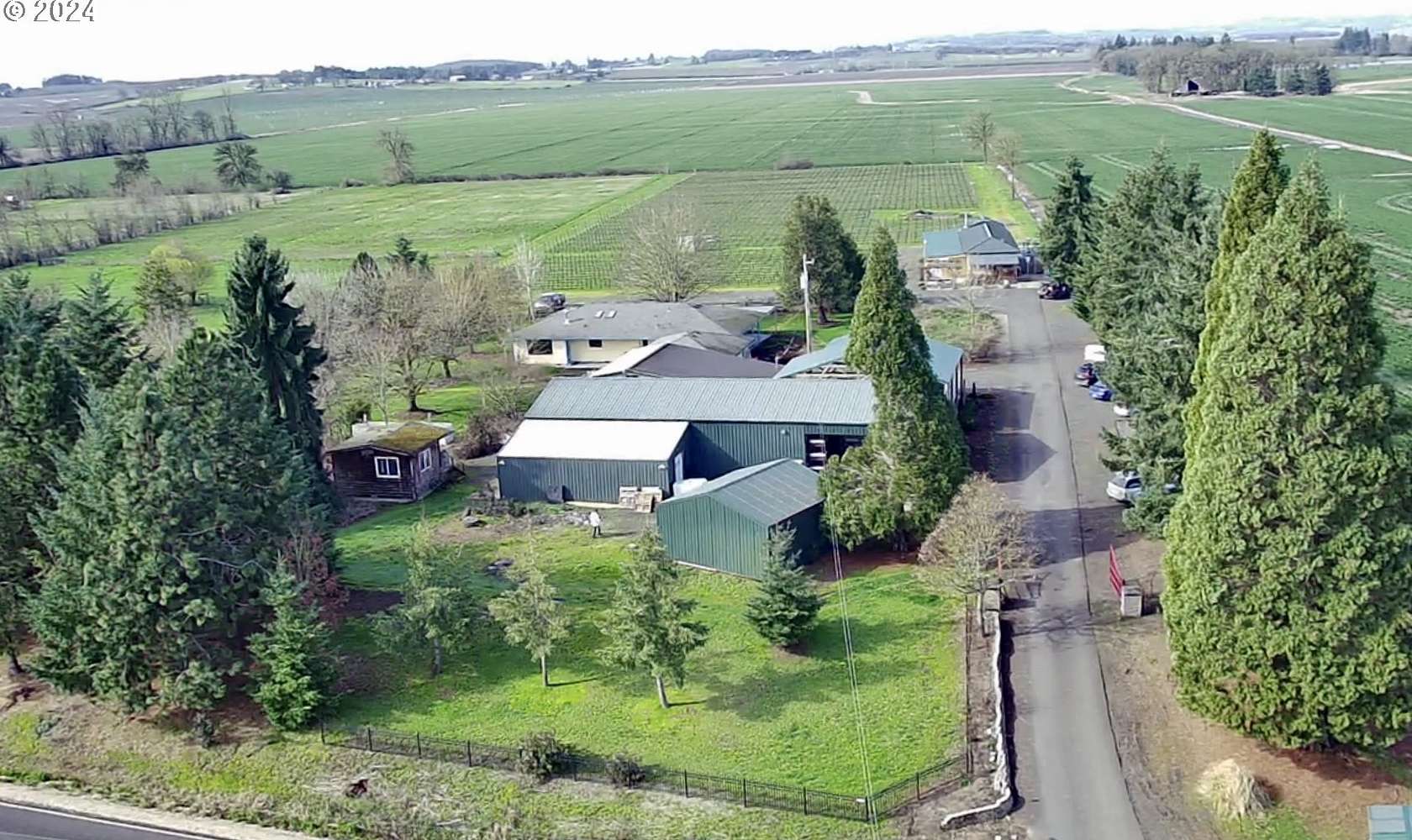 6 Acres of Residential Land with Home for Sale in Independence, Oregon