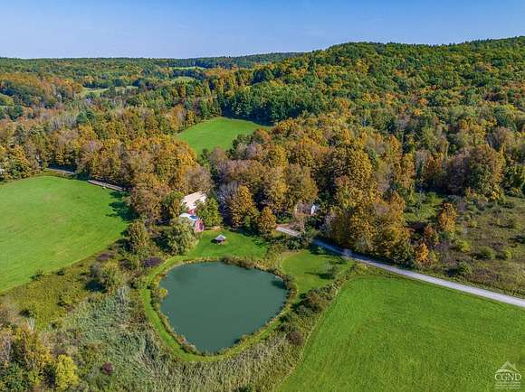109 Acres of Land with Home for Sale in East Chatham, New York
