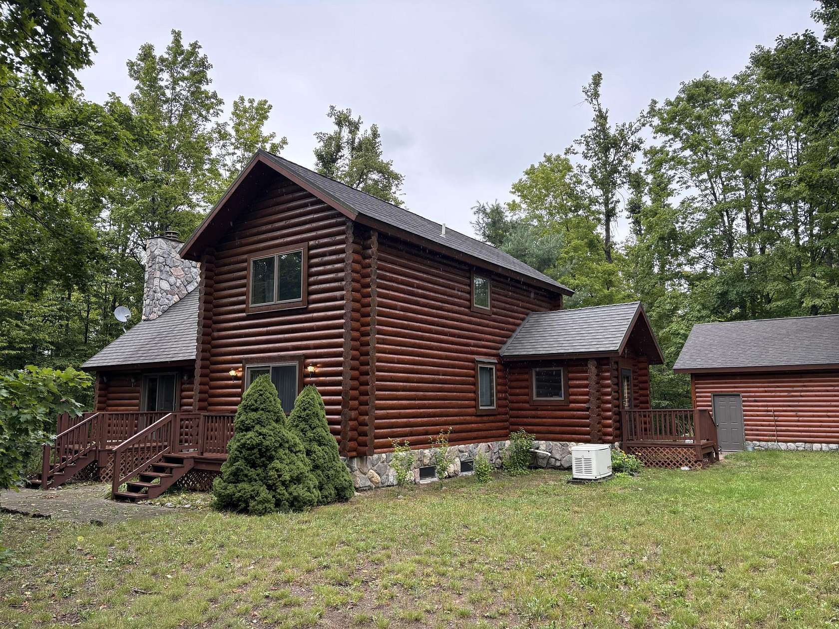 10 Acres of Residential Land with Home for Sale in Gaylord, Michigan