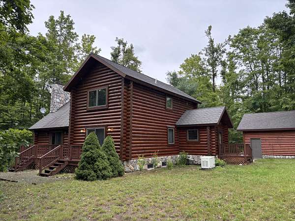 10 Acres of Residential Land with Home for Sale in Gaylord, Michigan