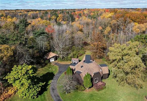 23.9 Acres of Recreational Land with Home for Sale in Freeville, New York