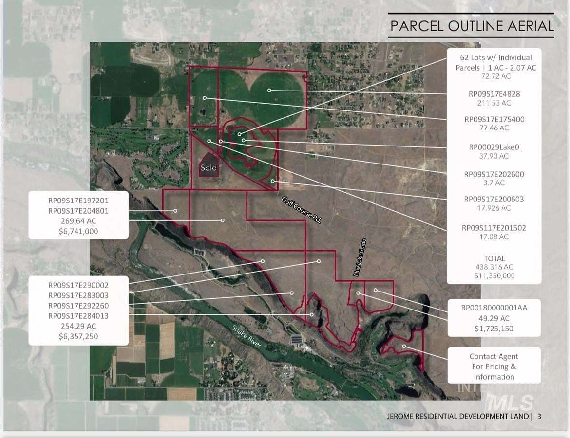 49.3 Acres of Land for Sale in Jerome, Idaho