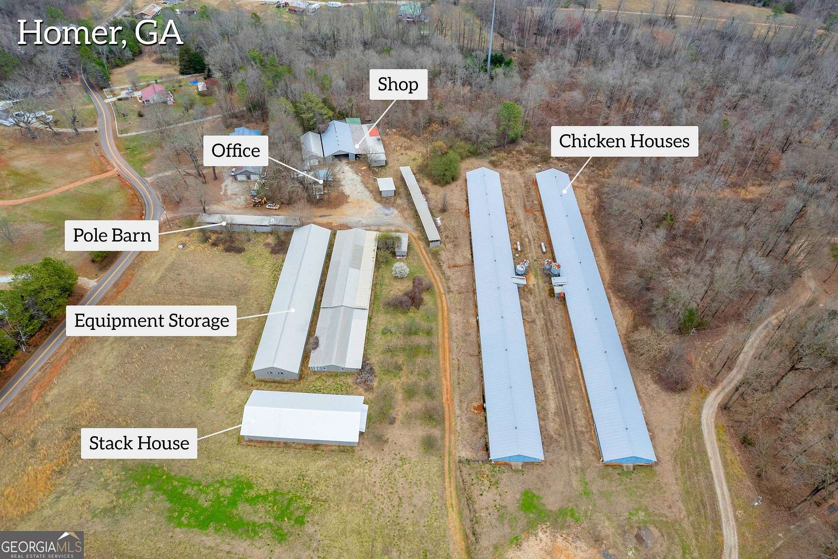 26.46 Acres of Agricultural Land for Sale in Homer, Georgia