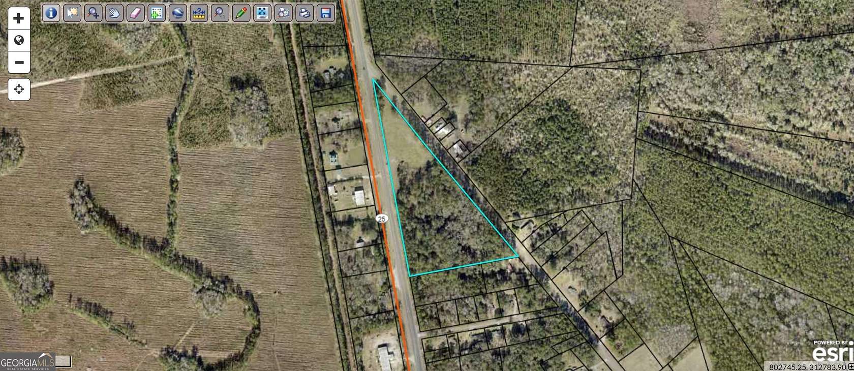 10.5 Acres of Commercial Land for Sale in Woodbine, Georgia