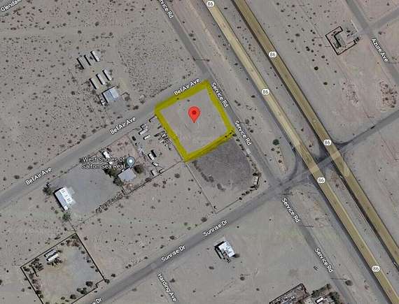 0.98 Acres of Commercial Land for Sale in Thermal, California