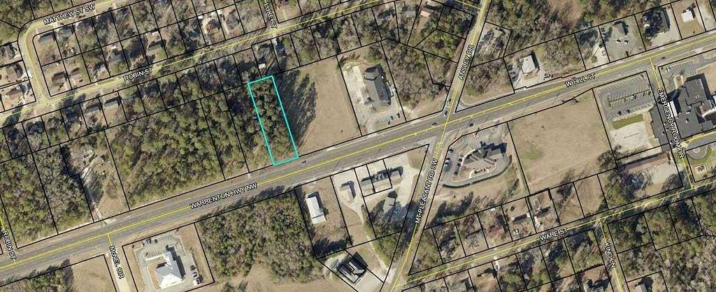 0.69 Acres of Commercial Land for Sale in Thomson, Georgia