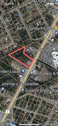 2.5 Acres of Commercial Land for Sale in Camden, South Carolina